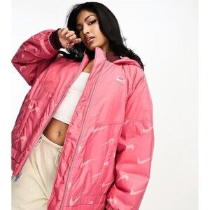 Nike Women's Icon Clash ThermaFIT Hooded Jacket in Archaeo Pink S‎